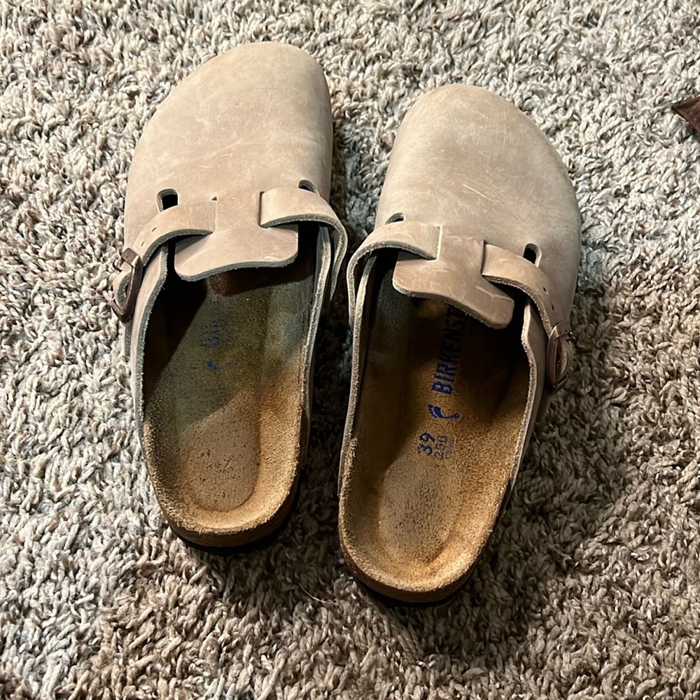 Boston oiled leather birkenstock